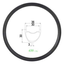 Cerchio in carbonio tubeless