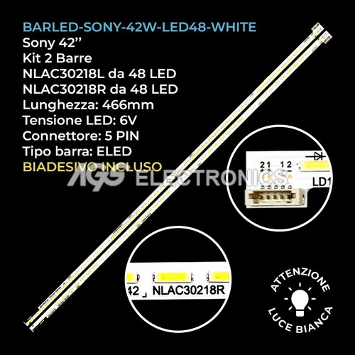 Kit barre strip led - kit, 48