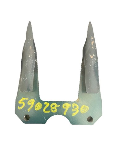 Dente doppio motofalciatrice - dente,