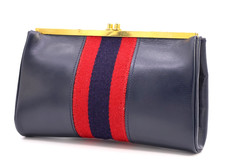 GUCCI VINTAGE Web Stripe Mini