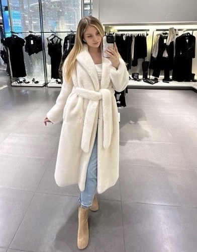 Cappotto pelliccia sintetica - pelliccia,