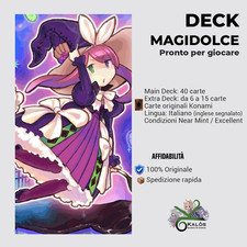 Yugioh mazzo deck magidolce - mazzo,