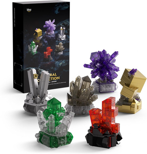 Set costruzione minerali - set, di