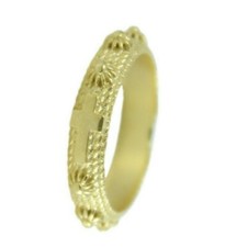 Anello rosario in argento