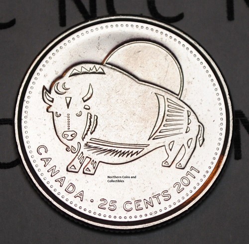 Canada 2011 cents - cents, bison