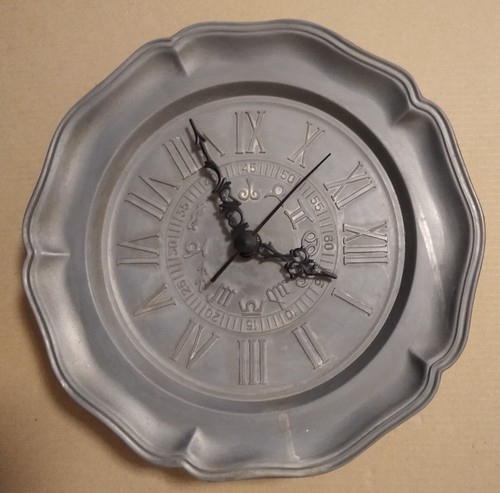 Orologio parete peltro - da, in