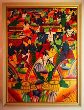 Quadro - Mercato in Africa