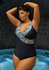 Curvy Costume Intero da mare donna taglie 46-48-50-52