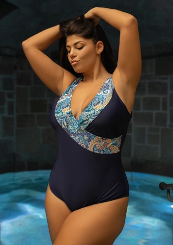 Curvy costume intero mare - costume,