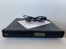 T + A T 1000 AC Tuner Radio con manuale di istruzioni manuale nero