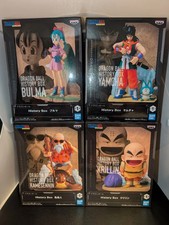 Dragon ball History Box Figure Bulma Yamcha Krillin Master Roshi 4 Set Giappone jp
