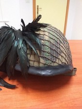 ELMETTO M33 EI BERSAGLIERI COMPLETO ESERCITO ANNI '80 TAGLIA 57