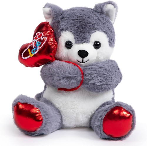 Peluche pupazzo husky - , san