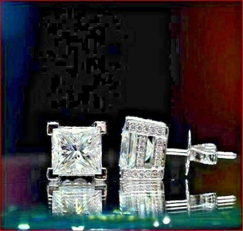 3ct princess cut 14k white - cut,