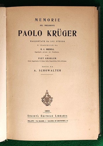Paolo kruger memorie - memorie,