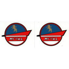 MIVAL DECALCOMANIA  MOTO EPOCA - MOTOR BIKE