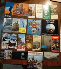 LOTTO 22 Depliant cartine brochure e guide turistiche vintage Italia ed Estero