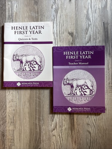 Brand new henle latin first - new!,