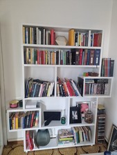 Libreria Bianca In Alluminio