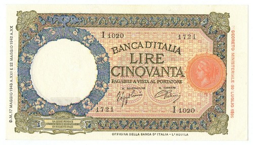 Lire capranesi lupa - 50,