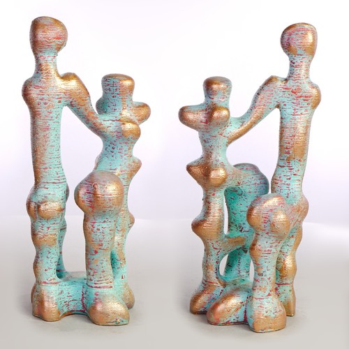 Scultura filemone bauki - filemone, e