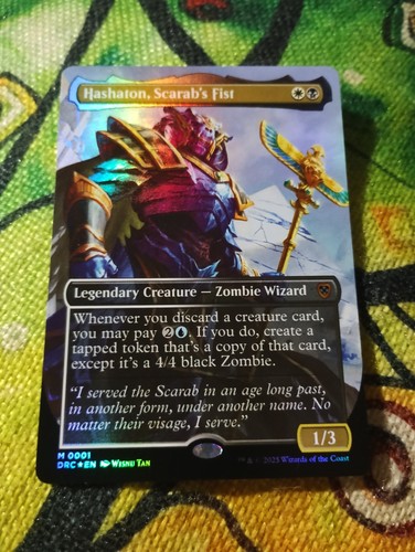 Foil borderless hashaton - borderless,