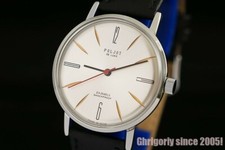 RARO orologio di lusso sottile costume russo POLJOT De Luxe 2209 NOS 1970!