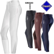 0206751 Daslo pantalone pantaloni equitazione NINFA microfibra donna GRIGIO