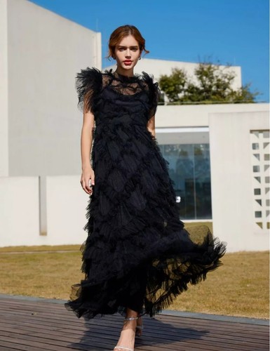 Vestito abito elegante lungo - abito,