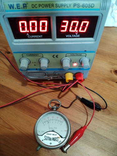 Vintage volt meter - 🇬🇧,