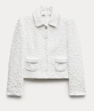 Giacca donna ZARA bianca