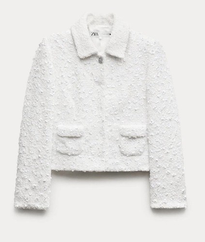 Giacca donna zara bianca - giacca,