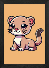 Carino cartone animato puma