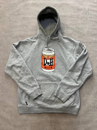 Felpa con cappuccio duff beer - con,