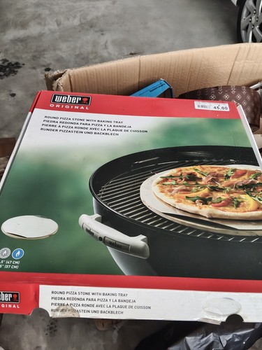 Weber pietra per - pizza, rotonda