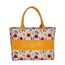 Borsa Mare Papaveri in tessuto