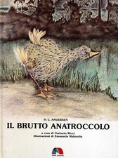 IL BRUTTO ANATROCCOLO LIBRO NUOVO RAGAZZI COLOSSALE OFFERTA STOCK VINTAGE