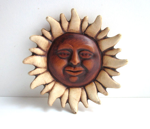 Ceramica vitullo sole parete - sole,