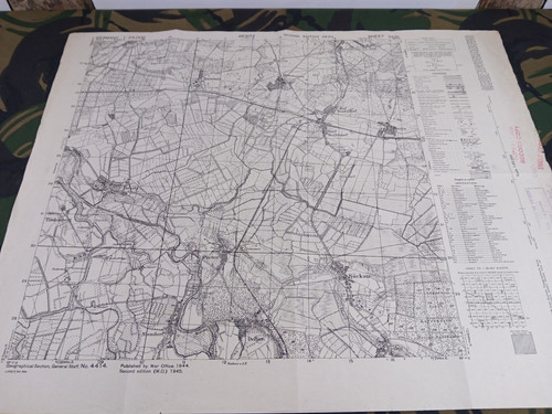 Ww2 british map besitz - ww2,
