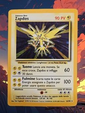 Pokemon Zapdos 16/102 Set Base - HOLO - Ita - Vintage - GOOD