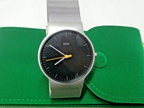 Grande orologio uomo - , marrone