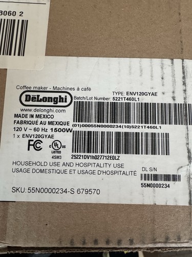 Delonghi espresso env120gyae - delonghi,