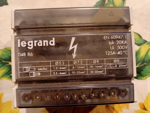 Legrand morsettiera quadro - da,