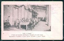 Napoli Pompei Valle di Ospizio Educativo Figli dei Carcerati cartolina MX1409