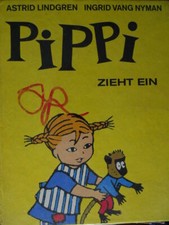 PIPPI Calzelunghe Astrid Lindgren Ingrid Vang Nyman - Lingua Tedesca   [C19]