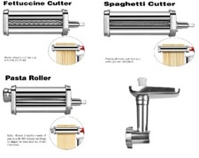 ACCESSORI IMPASTATRICE PLANETARIA DCG KM1510 SFOGLIATRICE SPAGHETTI FETTUCCINE