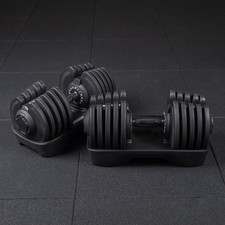 Manubri regolabili 40kg - regolabili, neri