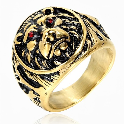 Anello uomo sigillo animale - uomo,