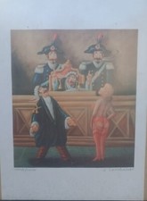 SALVO LOMBARDO, Franz Borghese Guttuso,  Tecnica Litografica  35x50 autenticata