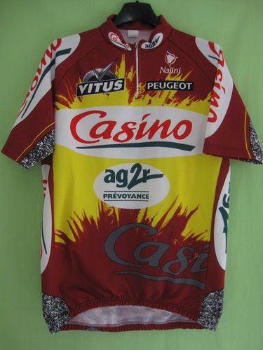 Maillot cycliste casino ag2r - maillot,